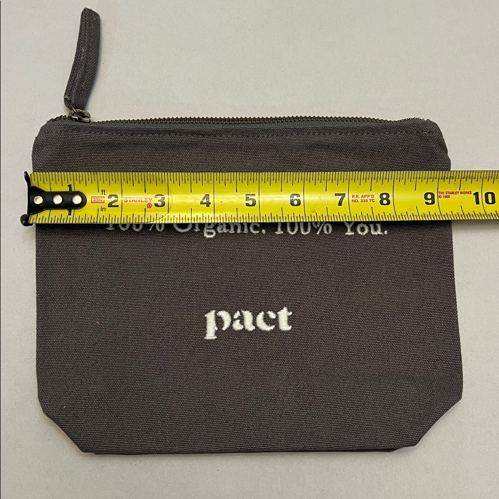 PACT ORGANIC COTTON 3 PACK CANVAS GOING PLACES TRAVEL POUCH SET - Picture 9 of 12